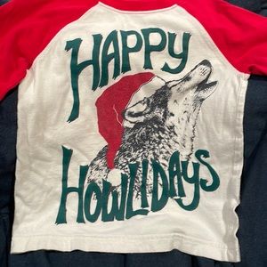 L/S “Happy Howlidays” Top